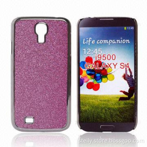 Wholesale Glitter Powder Electroplate PC Case for Samsung Galaxy S4 i9500